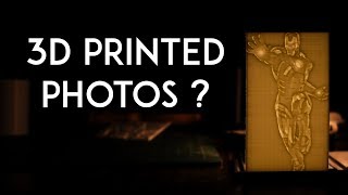 3D Printing Your Photos  Lithophane Lamp [upl. by Dorsey]