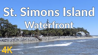 ST SIMONS ISLAND Mallery Street Pier Village [upl. by Grissom]