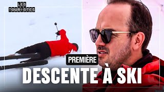 Jarry en PLS sur ses skis 🤣  Les Touristes [upl. by Irrol]