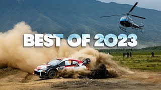 Rally Fans Rejoice Top Moments from 2023 WRC Season [upl. by Nyltiac377]