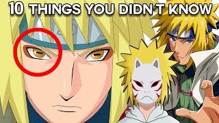 10 Things You Didnt Know About Minato Namikaze  Boruto amp Naruto [upl. by Laaspere]