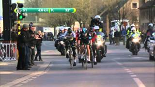 Omloop Het Nieuwsblad 2016 race highlights [upl. by Vinaya929]