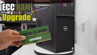 How to upgrade ECC RAM for Dell Precision T3630 Intel Xeon Base System T3620 T3630 T3640 T3650 [upl. by Hsreh]