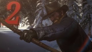 Red Dead Redemption 2  Part 2  HUNTING ENEMIES AND FOOD [upl. by Odnumyer]