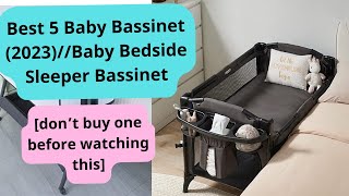 Best 5 Baby Bassinet of 2023  Baby Bedside Sleeper Bassinet  you can buy in amazon [upl. by Warder]