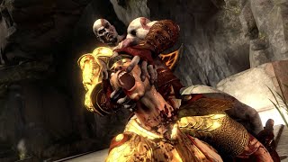 God of War 3 remastered  Kratos Vs Helios Boss Fight [upl. by Remas153]