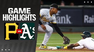 Pirates vs As Game Highlights 42924  MLB Highlights [upl. by Adiell974]