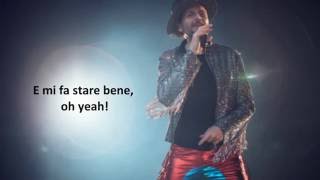 Jovanotti  Ragazza Magica with Lyrics [upl. by Eberto]