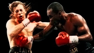 Sugar Ray Leonard vs Donny Lalonde  Highlights For All The GOLD [upl. by Enelyahs]