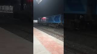 wag12 at Wankaner jn trains railway rfbharat010 [upl. by Yssep]