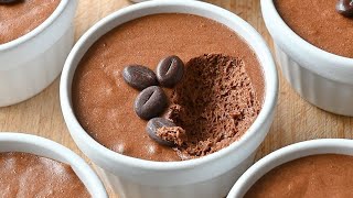 Recette mousse au chocolat et au café [upl. by Eruot]