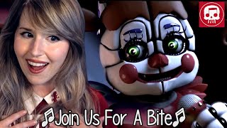 NEW FNAF FAN REACTS TO quotJOIN US FOR A BITEquot BY JT MUSIC [upl. by Anikehs]