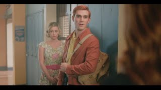 betty tells archie not to marry cheryl barchie riverdale 7x04 [upl. by Neeli]