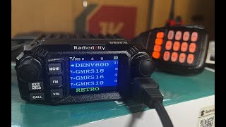 Radioddity DB25 G GMRS mobile radio [upl. by Malvino]