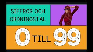 SIFFROR OCH ORDNINGSTAL [upl. by Brendis574]