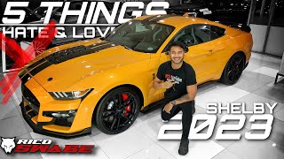 2023 FORD SHELBY GT500  5 THINGS that I DON’T LIKE ButPhilippines [upl. by Epps364]