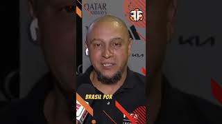 ⭐⚽QUIÉN TE CREÉS Q SOS ROBERTO CARLOS▶️brasil futbol realmadrid [upl. by Nitsirc]