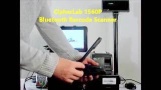 CipherLab 1560P Best Value Wireless Bluetooth Handheld Barcode ScannerReader [upl. by Aneelas]