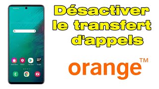 Comment désactiver le transfert dappel Orange Enlever le renvoi dappel [upl. by Erland]