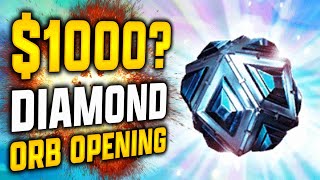 1000 DIAMOND STAR ORB OPENING  MARVEL Strike Force  MSF [upl. by Winni]