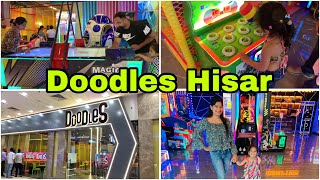 Game zone Doodles Hisar  Eminent mall Play zone area  Kids Fun area in Hisar  Full Entertainment [upl. by Nirat]