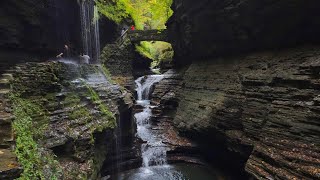 Cavern Cascade Falls NY [upl. by Ainar]