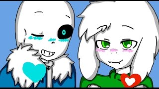 Undertale Hyadain  Ship Battle  Sans VS Asriel [upl. by Kinney]