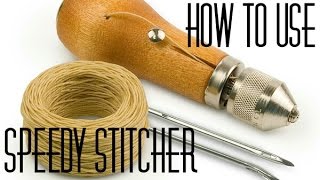 How To Sew using a Speedy Stitcher [upl. by Nirrak442]