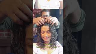 Curly Girl Hair Cutting Ash Bush CGM curlygirlhair [upl. by Moersch]