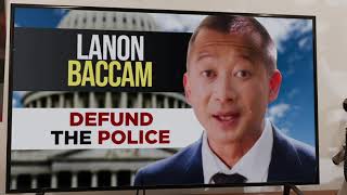 Vote Against Lanon Baccam Hes With Defund the Police [upl. by Millur476]