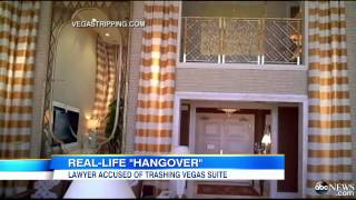 HangoverStyle Weekend Results in Destroyed Hotel Room Lawyer Fights Charges [upl. by Lathrop]