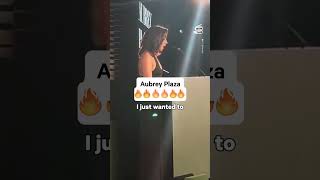 Aubrey Plaza on Tony Hinchcliffes Puerto Rico Garbage Joke [upl. by Arraet]