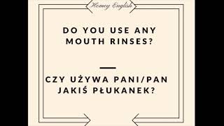 Angielski stomatologiczny  50 zwrotów używanych w trakcie wizyty pacjenta [upl. by Aninep411]