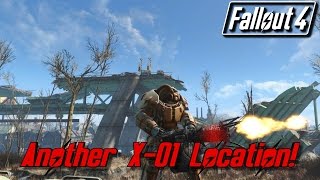 Fallout 4  X01 Power Armor Second Location [upl. by Neleh]