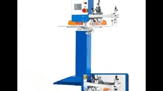 Semi Automatic machine for Tshirtdrawstring bags printing machine [upl. by Gusba]