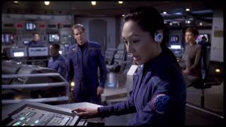 Archer’s Enterprise NX01 battles the Borg  Star Trek Enterprise  Regeneration  S2E23 [upl. by Akeinahs171]