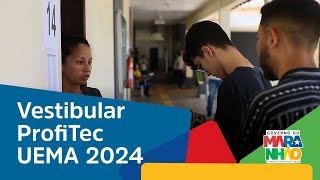 Vestibular ProfiTec UEMA 2024 e Vestibular Ensinar de Formação de Professores 2024 na UEMA [upl. by Hintze]