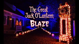 The Great Jack O’Lantern Blaze in 4K  Hudson Valley NY  Halloween Pumpkin Scary Patch 2022 [upl. by Aneeb]