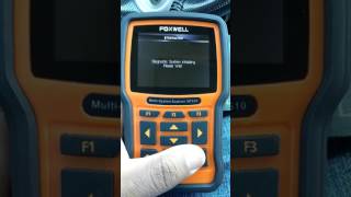 Throttle body reset with foxwell [upl. by Sandye]