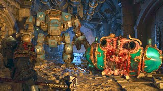 Warhammer 40K Space Marine 2  Dreadnought is Hungry for Blood Scene [upl. by Eiger]