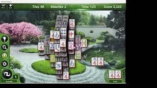 Microsoft Mahjong PC Game  WIndows 10 Version  Ziggurat Puzzle Longplay  Mode Expert [upl. by Ssalguod]