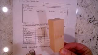 RightStart Math Level F Lesson 75 Worksheet 63 Geometry Solids [upl. by Reddy]