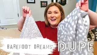 BAREFOOT DREAMS BLANKET DUPE  VLOG 54  Taren Denise [upl. by Areik]