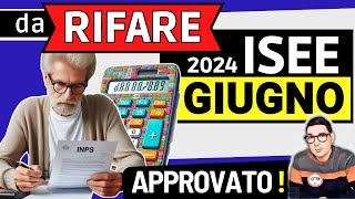 DA RIFARE ✅ NUOVO ISEE a GIUGNO 2024 ➡ RICALCOLO PATRIMONIO A PAGAMENTO ecco TUTTE LE NOVITà [upl. by Airad823]