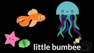 Baby Sensory  Under The Sea  Little Bumbee  Infant Visuals  4K [upl. by Ladin]