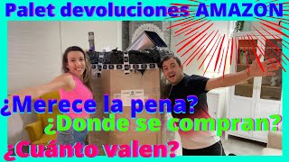 PALETS devoluciones de Amazon ¿Cuánto se puede ganar ¿Dónde se compran las devoluciones de Amazon [upl. by Mochun769]