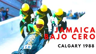 Jamaica Bajo Cero equipo de bobsled Calgary 1988 [upl. by Ecnerrot]