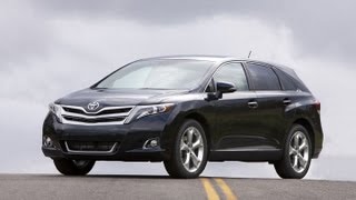 2013 Toyota Venza  Drive Time Review with Steve Hammes  TestDriveNow [upl. by Hassin127]