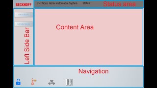 TwinCAT HMI How to use Region and Content tutorial TwinCAT HMI structured text [upl. by Mylo]