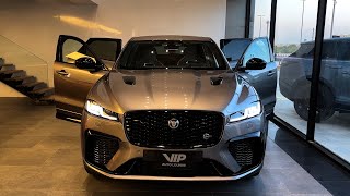 2024 Jaguar FPace SVR  Sound Interior and Exterior [upl. by Atterrol]